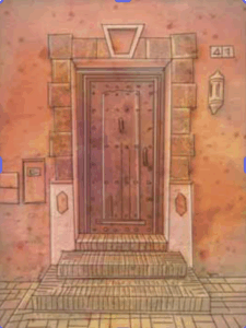 Die offene Adventstür